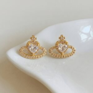 Aretes Corazón Orbe