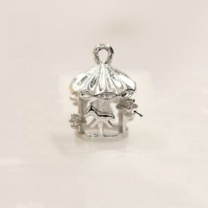 Relicario Corona Plata