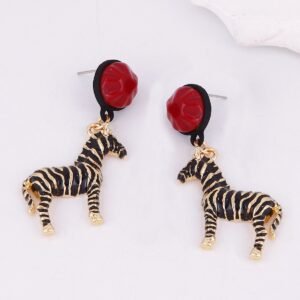 Aretes Cebra