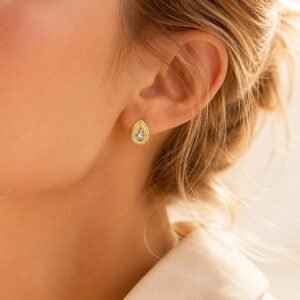 Aretes Gota Oro