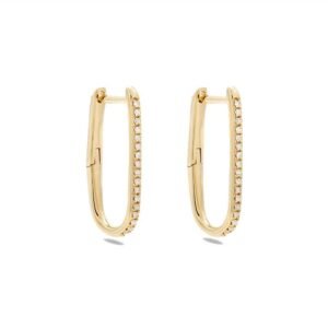 Aretes Óvalo CZ