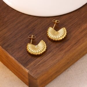 Aretes Abanico