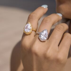 Anillo Dúo Cristal