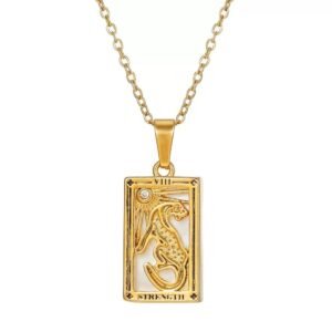 Collar Tarot La Doncella