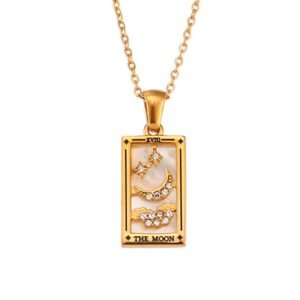 Collar Tarot La Luna